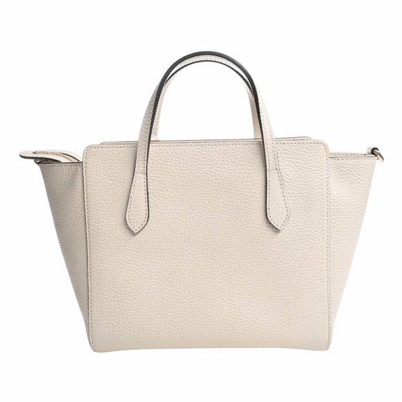 Gucci Leather Swing 2WAY Handbag 368827 Ivory Women's - Picture 2 of 10